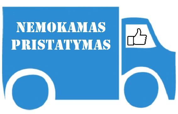 nemokamas pristatymas